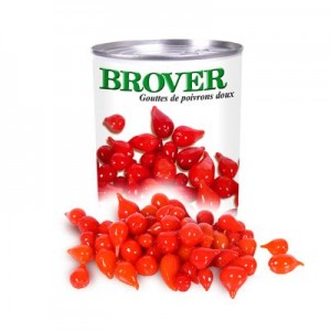 Paprika saldi raudona mini, BROVER, 793g / 325g